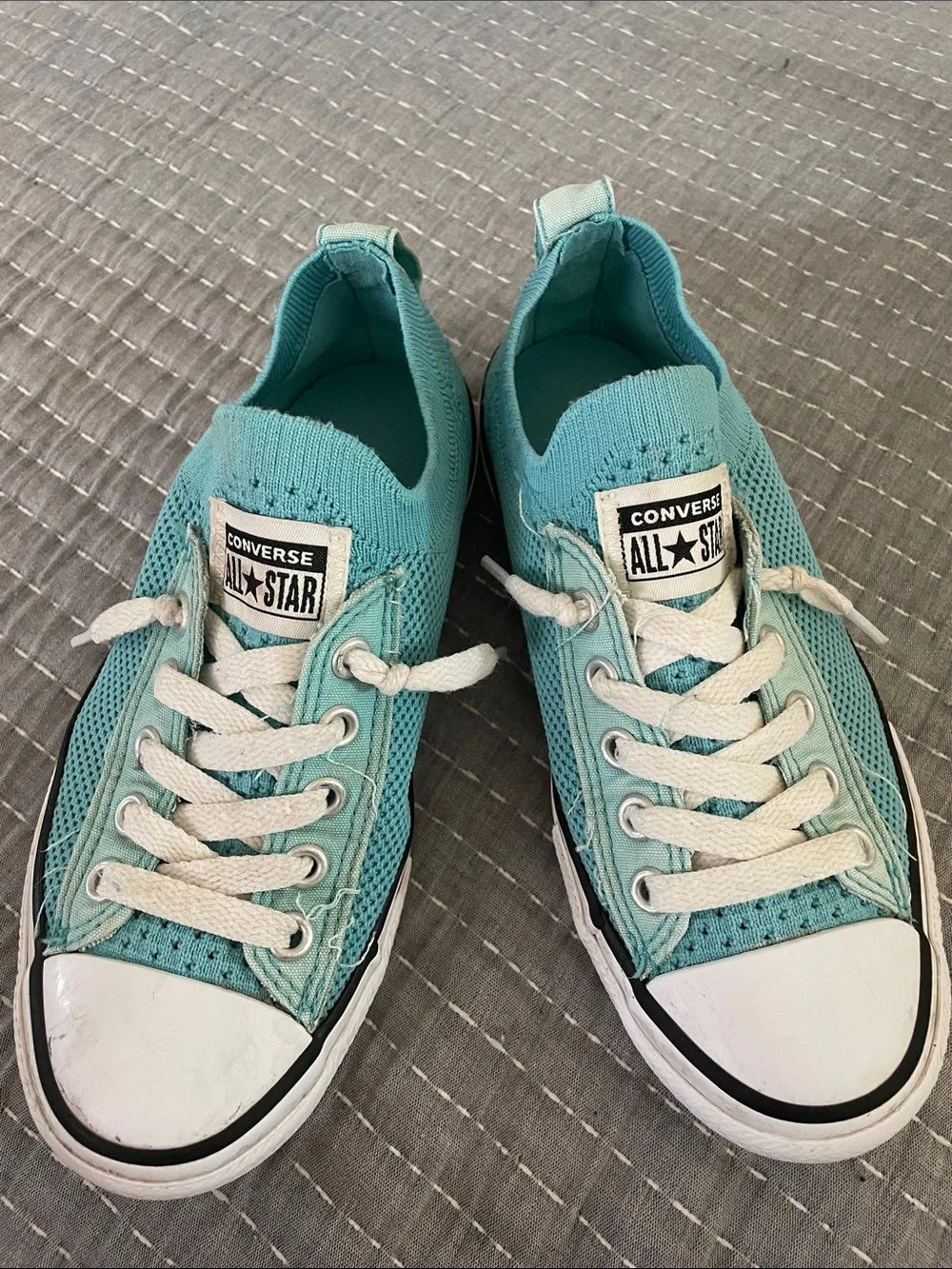 Converse Kids Aqua Low Top All Star Sneakers